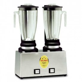 DOUBLE BLENDER VEMA FR 2003 - 400W - 2 TRANSPARENT JUGS OF 1,2 LITER | Vema | Product family: equipment | Blender with two 1,2 l