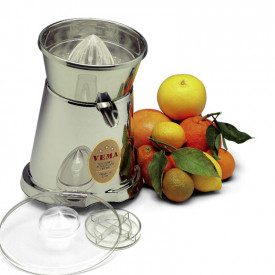 Buy on Gelq.it CITRUS SQUEEZER SP 2067/L - 70W 200 RPM - CHROME BODY by Vema | Citrus squeezer with motorized gearbox at a low s