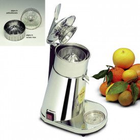 Buy on Gelq.it AUTOMATIC CITRUS SQUEEZER WITH PRESS SP 2072/EM - 450W 900 RPM - METALIZED BODY - TRANSP. CONE by Vema | Automati