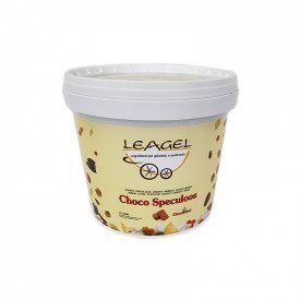 Acquista VARIEGATO CHOCO SPECULOOS | Leagel | secchiello da 5 kg. | Il sapore del tradizionale biscotto belga, caramello e canne