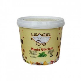 Buy WHITE MINT PASTE | Leagel | bucket of 3,5 kg. | Mint flavoured gelato paste, white colour.