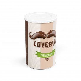 LOVERIA PISTACHIO CREAM IN JAR - 1,2 kg. | Leagel | bucket of 1,2 kg. | Versatile pistachio cream for dessert rippling and ice c