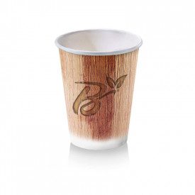 PAPER CUP 300 ML BIO COMPOSTABLE - PALM LEAF | SDG | Certifications: bio; Pack: pieces per box: 2.000; Product family: paper cup