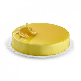 Buy online LEMON MIRROR GLAZE Rubicone | box of 6 kg. - 2 buckets of 3 kg. | Lemon mirror glaze for cake. Formulated for adding 
