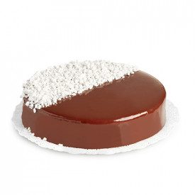 Buy online CARAMEL MIRROR GLAZE Rubicone | box of 6 kg. - 2 buckets of 3 kg. | Caramel mirror glaze for cake. Formulated for add
