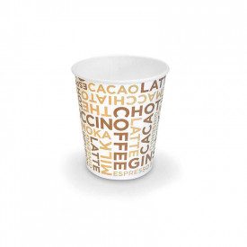 Gelq.it | Buy online 4oz PAPER COFFEE CUP (125 ml) - COFFEE WHITE Scatolificio del Garda | pieces per box: 1,000 | The tradition