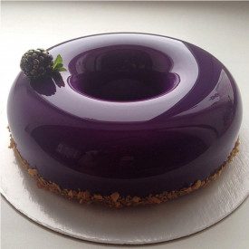 BERRIES MIRROR GLAZE | Leagel | jar of 1,5 kg. | Berries mirror glaze for cakes. Pack: jar of 1,5 kg.; Product family: pastry