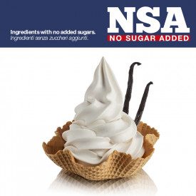 BASE SOFT VANIGLIA BIANCA NSA - 1,5 KG | Rubicone | Certificazioni: senza glutine, senza zucchero; Confezione: buste da 1,5 kg.;