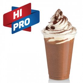 HI-PRO CAPPUCCINO BLACK MILKSHAKE - HIGH PROTEIN | Rubicone | Product family: milkshake and smoothies | Premix in powder for Mil