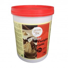 Buy GOLD VANILLA PASTE IN JAR | Leagel | jar of 1,5 kg. | Gold Leagel Vanilla Paste Jar. Gluten Free product and VeganOK certifi