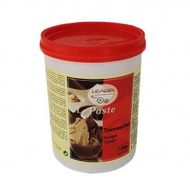 Acquista PASTA TORRONCINO IN BARATTOLO | Leagel | barattolo da 0,9 kg. | Pasta al gusto torroncino per lavorazioni di gelateria 