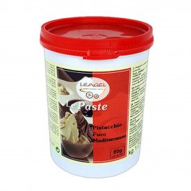 Buy MEDITERRANEAN PURE PISTACHIO PASTE IN JAR | Leagel | jar of 1,2 kg. | Pure pistachio paste from the Mediterranean. A tip of 