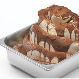 TIRAMISÙ PASTE 312305 | Certifications: gluten free; Pack: bucket of 3,5 kg.; Product family: flavoring pastes | Tiramisù gelato