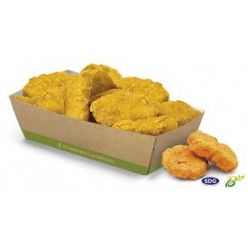 Gelq.it | Buy online FRIED FOOD TRAY BIO SMALL Scatolificio del Garda | scatola da 400 pezzi. | Fried food tray BIO, small size1