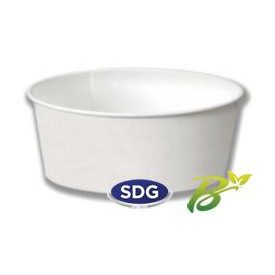 Gelq.it | Buy online ICE CREAM PAPER CUP BIO 800 ML WHITE Scatolificio del Garda | box of 1,200 pieces. | Ice cream paper cup, 8