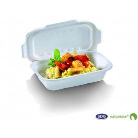 Gelq.it | Buy online TAKE AWAY TRAY IN CELLULOSE PULP 500 ML Scatolificio del Garda | box of 500 pieces. | Take Away and Fast Fo