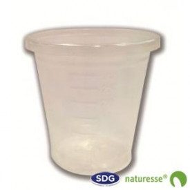 Gelq.it | Buy online BIO CUP IN TRANSPARENT PLA 30 ML Scatolificio del Garda | box of 3,00 pieces. | Bio cup in transparent PLA,