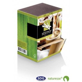 Gelq.it | Buy online WOODEN SCOOP FOR COFFEE 11,4 CM Scatolificio del Garda | 10 dispenser of 1,000 pieces each. | Wooden scoop 