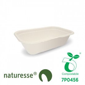 850 ML BIO GELATO CONTAINER - CELLULOSE PULP WITH LID | SDG | Certifications: bio; Pack: pieces per box: 250; Product family: ta