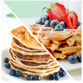 PANCAKE & WAFFLE MIX - 2 KG. | Rubicone | Pack: bag of 2 kg.; Product family: pastry | Powder mix vanilla taste for making panca