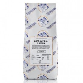 Buy online BASE SOFT MATCHA 5 STARS - 1,5 KG. Rubicone | bags of 1,5 kg. | Soft serve ready base with precious Matcha tea powder