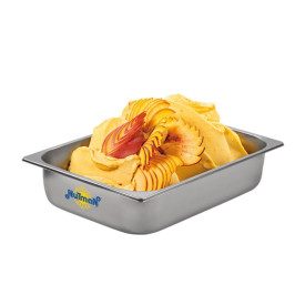 FRUIT+ PEACH FRUIT PUREE 6PPESC | Pack: box of 8.4 kg. - 6 buckets of 1.4 kg; Product family: fruit pastes | Fruit paste with mo
