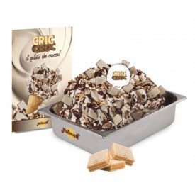 Nutman | Acquista KIT GELATO CRIC & CROC | box completo | Kit completo di pasta gelato, variegatura e decorazione per preparare 