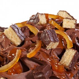 Nutman | Acquista PASTA ARANCIOK | secchiello da 5 kg. | Pasta per gelato al cioccolato e arancio, un mix che ricorda la famosa 