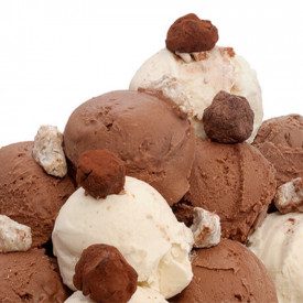 Nutman | Acquista PASTA CAREZZA D'AUTUNNO BIANCA - BACIO BIANCO | secchiello da 5 kg. | Pasta per gelato a base di cioccolato bi