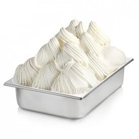 Buy online BASE FIORDILATTE 100 H/C Rubicone | box of 16 kg.-8 bags of 2 kg. | Creamy and textured gelato. Fiordilatte Taste. Co