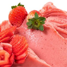 STRAWBERRY PASTE 4FRA05 | Certifications: gluten free, diary free; Pack: bucket of 3 kg.; Product family: fruit pastes | Gelato 
