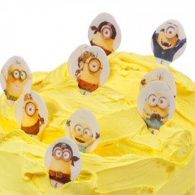 Nutman | Buy online DESPICABLE ME PASTE | bucket of 5 kg. | Ice cream paste with cream and banana. Yellow color to please the ki