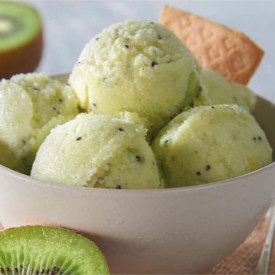 KIWI PASTE 4KIW05 | Certifications: gluten free, diary free, vegan; Pack: bucket of 3 kg.; Product family: fruit pastes | Gelato