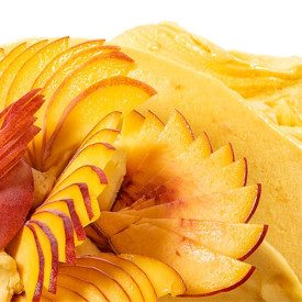 PEACH PASTE 4PES05 | Certifications: gluten free, diary free, vegan; Pack: bucket of 3 kg.; Product family: fruit pastes | Gelat