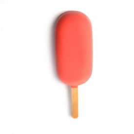 Nutman | Buy online STRAWBERRY COVERING | bucket of 3 kg. | Pink strawberry covering for ice cream on a stick and single portion