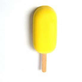 Nutman | Buy online LEMON COVERING | bucket of 3 kg. | Yellow lemon covering for ice cream on a stick and single portions.