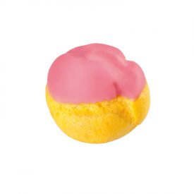 STRAWBERRY ROYAL ICING  GLAZING FOR CREAM PUFFS | Nutman | Pack: buckets of 2 kg.; Product family: pastry | Strawberry flavored