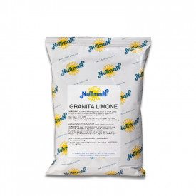 Nutman | Acquista BASE GRANITA LIMONE | scatola da 8 kg. - 8 buste da 1 kg. | Preparato base per granita al limone. Prodotto pro