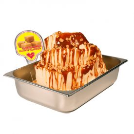 Buy SALTED BUTTER CARAMEL RIPPLE 2.6 KG. - BIGATTON | bucket of 2,6 kg. | Salted butter caramel ripple cream, a tasty cream rich