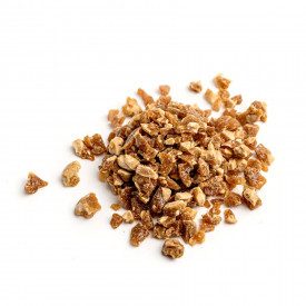 PEANUT BRITTLE | NutsDried | Pack: bag of 2,5 kg.; Product family: dried fruits and crunchies | Peanut brittle 4/6 mm caliber. O