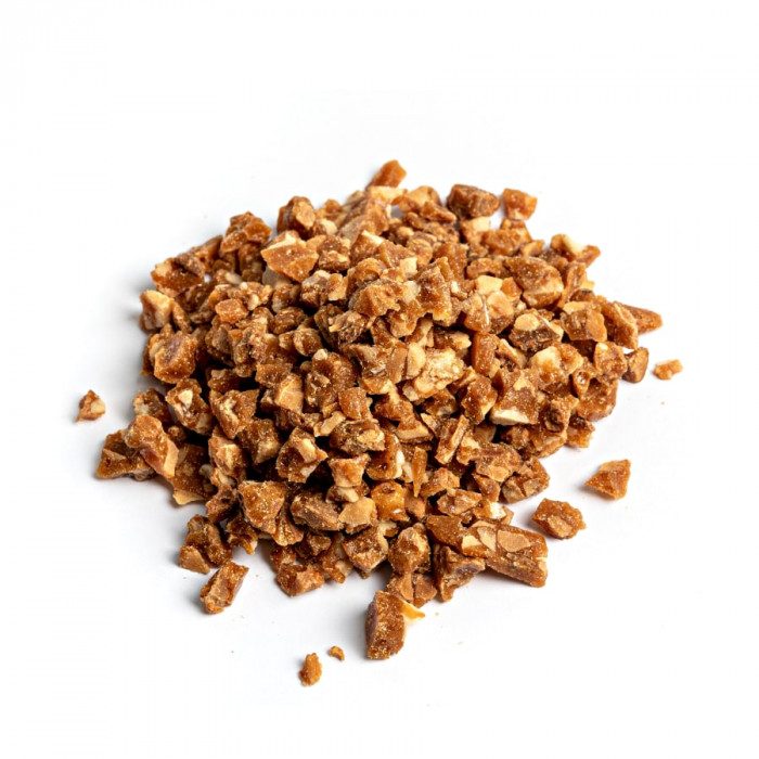MACADAMIA NUT BRITTLE | NutsDried | Pack: bag of 2,5 kg.; Product family: dried fruits and crunchies | Macadamia nut brittle, 4/ MACADAMIA NUT BRITTLE | NutsDried | Pack: bag of 2,5 kg.; Product family: dried fruits and crunchies | Macadamia nut brittle, 4/