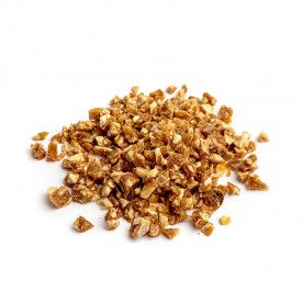 ALMOND BRITTLE | NutsDried | Pack: bag of 2,5 kg.; Product family: dried fruits and crunchies | Almond brittle 4/6 mm caliber. O