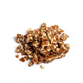 THICK HAZELNUT BRITTLE | NutsDried | Pack: bag of 2,5 kg.; Product family: dried fruits and crunchies | Hazelnut brittle, 6/8 mm