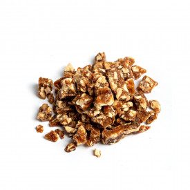 THICK HAZELNUT BRITTLE | NutsDried | bag of 2,5 kg. | Hazelnut brittle, 6/8 mm caliber. Origin of fruit: Italy.
