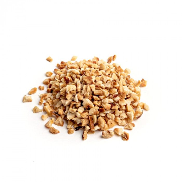 ROASTED HAZELNUT GRAIN | NutsDried | Certifications: vegan; Pack: bag of 1 kg.; Product family: dried fruits and crunchies | Haz ROASTED HAZELNUT GRAIN | NutsDried | Certifications: vegan; Pack: bag of 1 kg.; Product family: dried fruits and crunchies | Haz