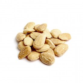 MANDORLE PELATE TOSTATE NutsDried | busta da 1 kg. | Mandorle intere pelate e tostate. Origine dei frutti: Spagna. Certificazion