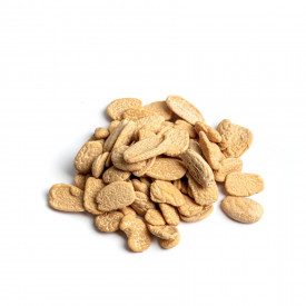 HALF ALMOND SUGAR COATED | NutsDried | Pack: bag of 3 kg.; Product family: dried fruits and crunchies | Half sugar-coated almond
