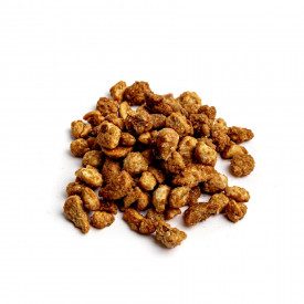 GRANELLONA PRALINATA DI ARACHIDE E NOCCIOLA | NutsDried | busta da 3 kg. | Mix di arachidi e nocciole granellate calibro 6/8 mm 