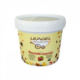 Buy HAZELNUT PASTE IMPERIALE | Leagel | bucket of 5 kg. | ice cream paste made with richly toasted Italian hazelnuts.