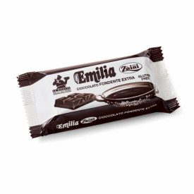 Buy online EXTRA DARK CHOCOLATE EMILIA 50% - BAR 200 gr. Zaini | bars of 200 gr. | Extra dark chocolate bar 50% cocoa